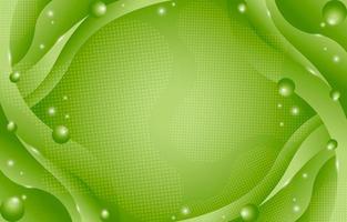 Gradient Abstract Green Background Composition vector