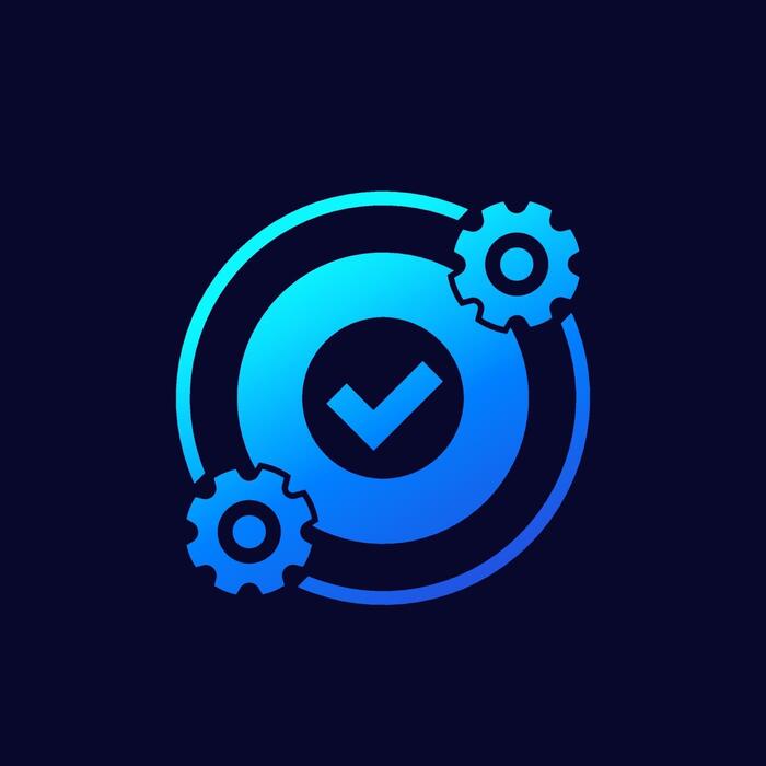 optimization, optimize line icon on white 2204462 Vector Art at Vecteezy