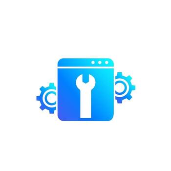 web, website optimization, vector
