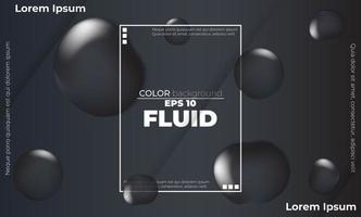 Creative geometric wallpaper. Trendy fluid flow gradient shapes composition. Applicable for gift card,  Poster on wall poster template,  landing page, ui, ux ,coverbook,  baner, social media posted, vector