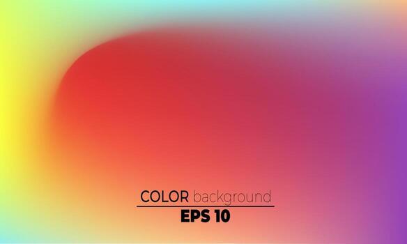 Abstract blurred gradient mesh background in bright Colorful smooth. Easy editable soft colored vector illustration, Suitable For Wallpaper, Banner, Background, Card, Book Illustration, landing page