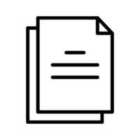 Duplicate Document Icon vector