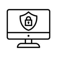 Data Locked Icon vector