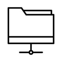 Shared Folder Icon vector