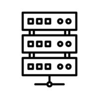 Database Storage Icon vector