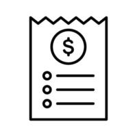 Payment Invoice Icon vector