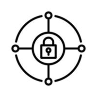 Security Network Icon vector