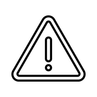 Warning Sign Icon