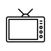 icono de vector de television