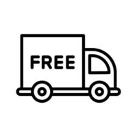 Free Delivery Icon vector