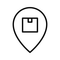 Delivery Location Icon vector