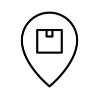 Delivery Location Icon vector