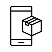 Parcel Tracking Icon vector