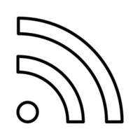 Rss Feed Icon vector