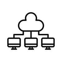 Cloud Computing Icon vector