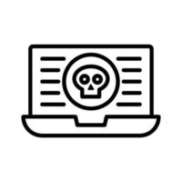 Cyber Attack Icon vector