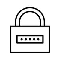 Password Lock Icon vector