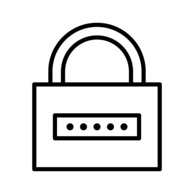 password icon vector