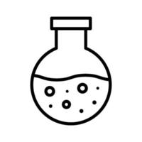 Chemical Flask Icon vector