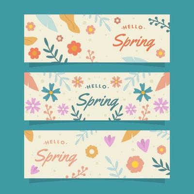 Hello Spring Banner Collection
