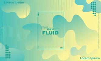 Creative geometric wallpaper. Trendy fluid flow gradient shapes composition. Applicable for gift card,  Poster on wall poster template,  landing page, ui, ux ,coverbook,  baner, social media posted, vector