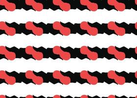 Vector texture background, seamless pattern. Hand drawn, red, black, white colors.