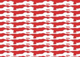 Vector texture background, seamless pattern. Hand drawn, red, white colors.