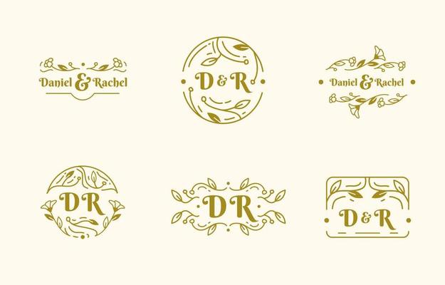 Elegant  Wedding Monogram