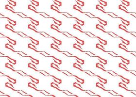 Vector texture background, seamless pattern. Hand drawn, red, white colors.