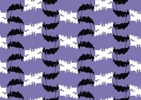 Vector texture background, seamless pattern. Hand drawn, purple, black, white colors.