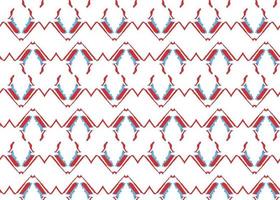 Vector texture background, seamless pattern. Hand drawn, red, blue, white colors.