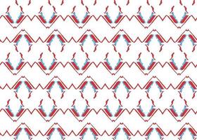 Vector texture background, seamless pattern. Hand drawn, red, blue, white colors.