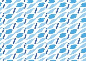 Vector texture background, seamless pattern. Hand drawn, blue, white colors.