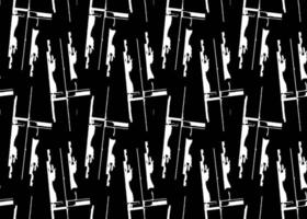 Vector texture background, seamless pattern. Hand drawn, black, white colors.