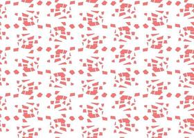 Vector texture background, seamless pattern. Hand drawn, red, white colors.