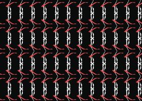 Vector texture background, seamless pattern. Hand drawn, black, red, white colors.