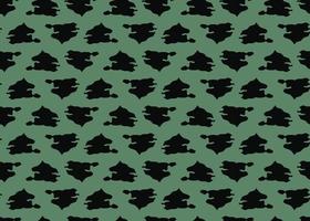 Vector texture background, seamless pattern. Hand drawn, green, black colors.