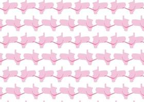 Vector texture background, seamless pattern. Hand drawn, pink, white colors.