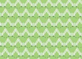 Vector texture background, seamless pattern. Hand drawn, green, white colors.