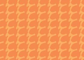 Vector texture background, seamless pattern. Hand drawn, orange colors.