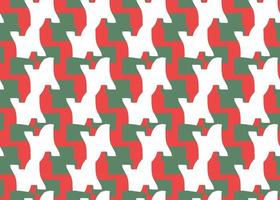 Vector texture background, seamless pattern. Hand drawn, green, red, white colors.