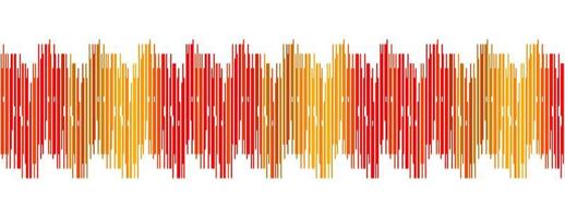 Red Digital Sound Wave Background vector