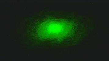 Vector Green Light Milky Way Spiral Galaxy Background