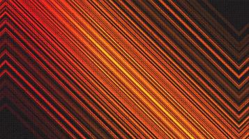 Orange Speed line Technology Background vector