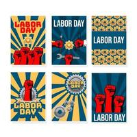 Labor Day Card vector