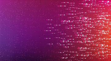 Colorful Circuit Microchip Technology on Future Background vector