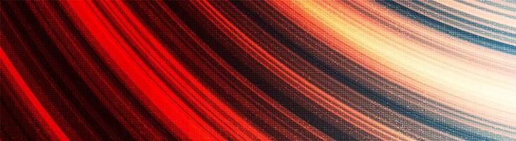 Panorama Red Speed Wave Background vector