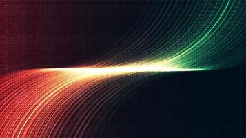 Abstract Digital Light Technology Background vector