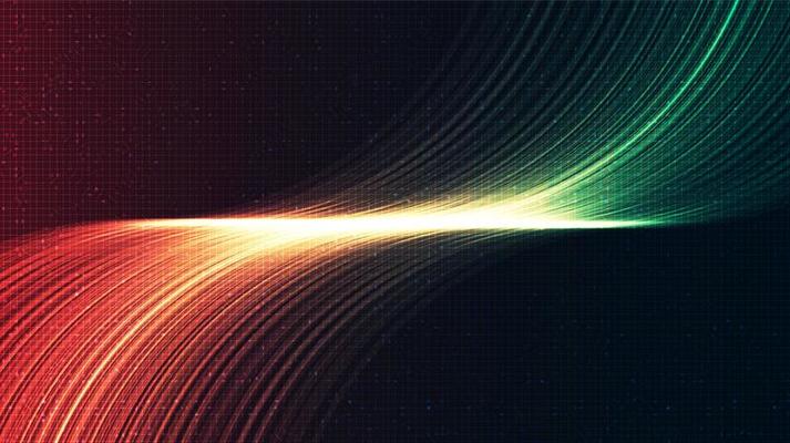 Abstract Digital Light Technology Background