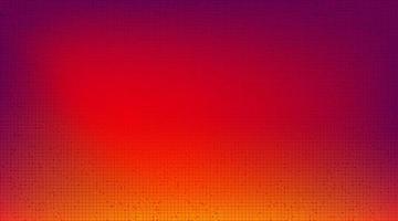 Colorful Circuit Microchip Technology Background vector